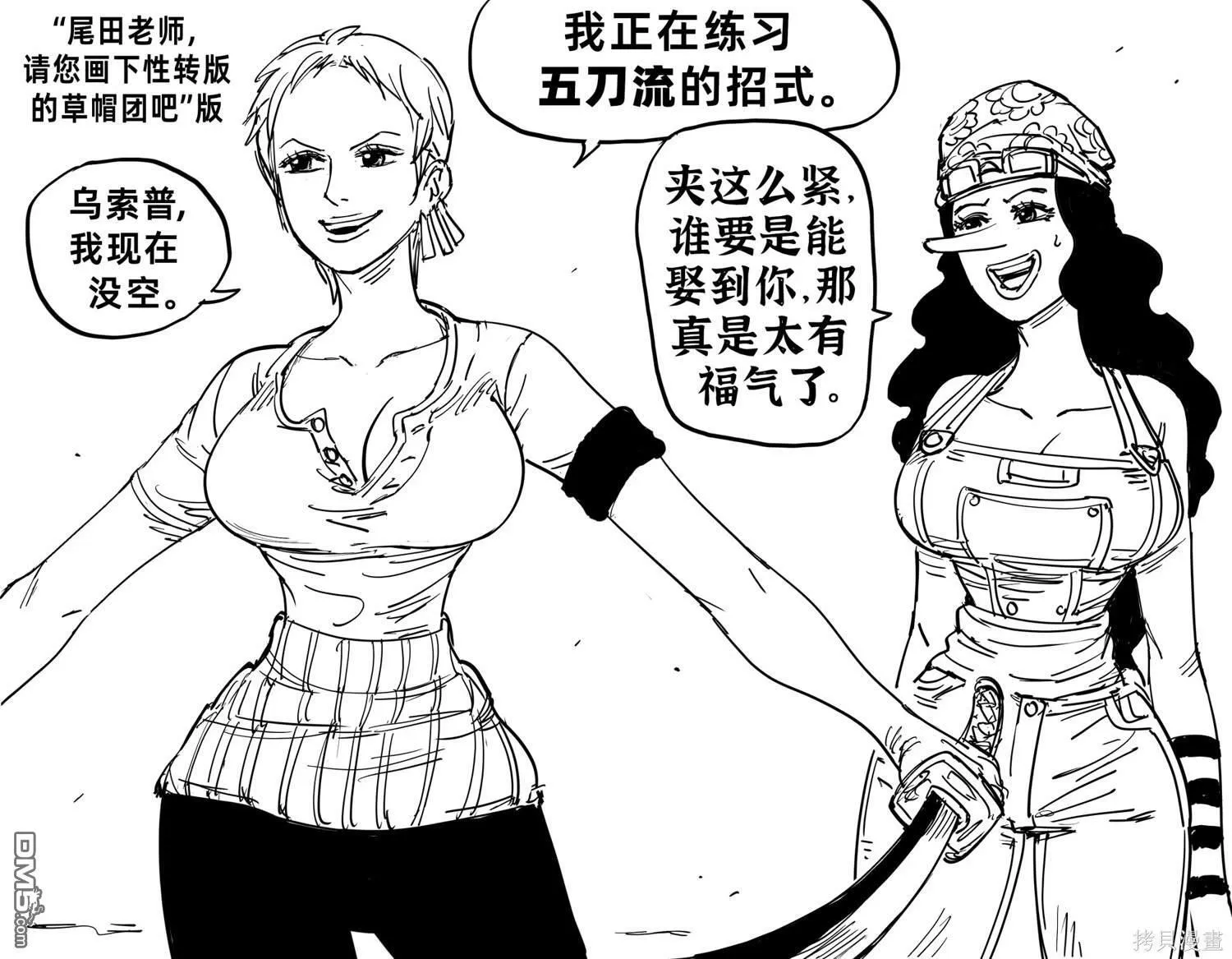增加了佩刀数量的索隆 第3页