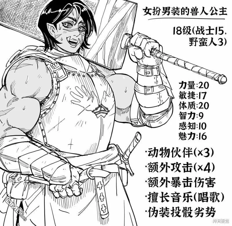 短发假小子兽人公主 第4页