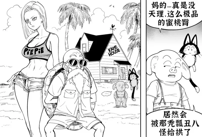 龟仙人和人造人18号 第1页