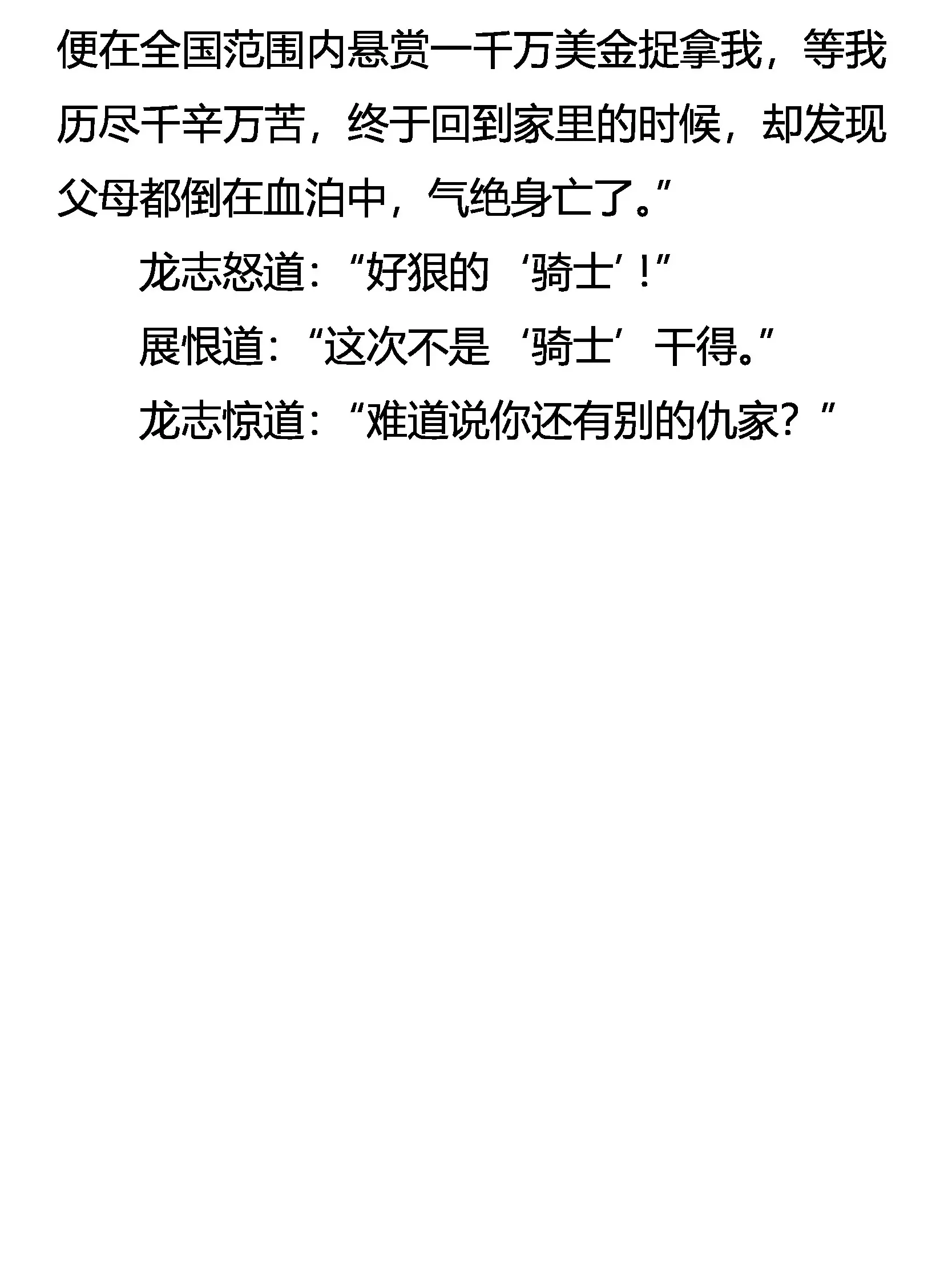 骑士 来自异国的追杀 第22页