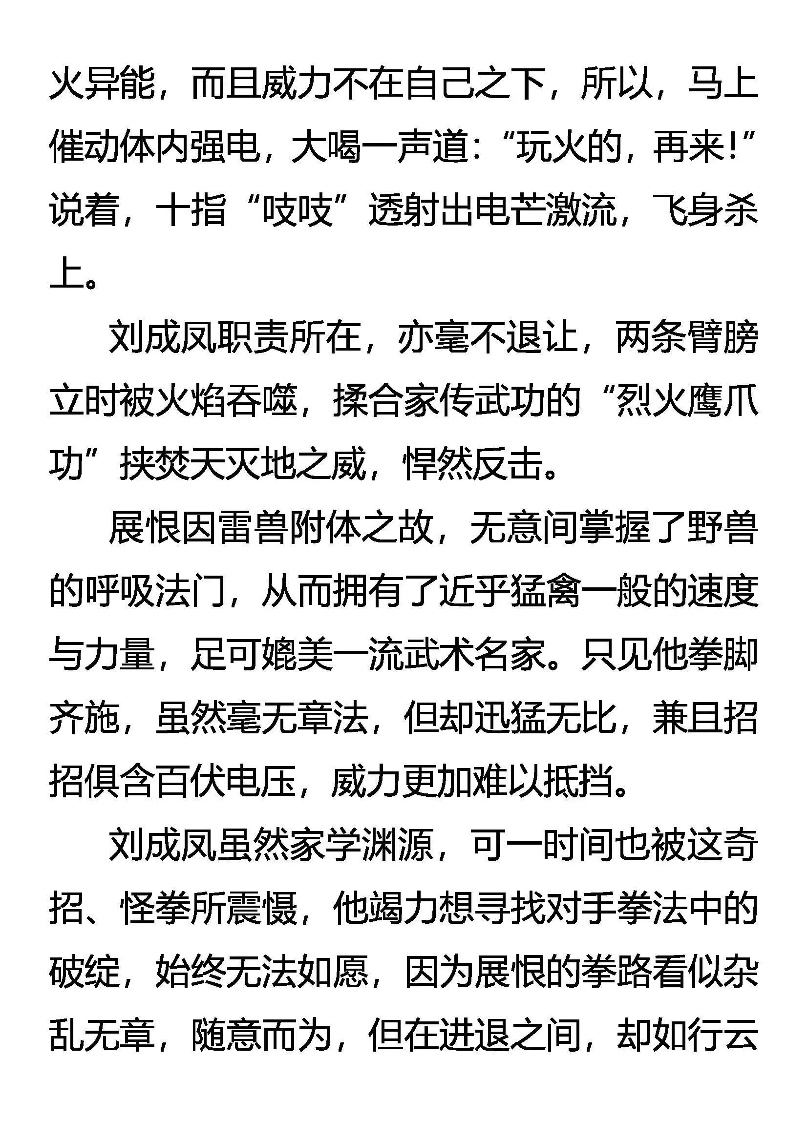 烈焰与狂电 第4页