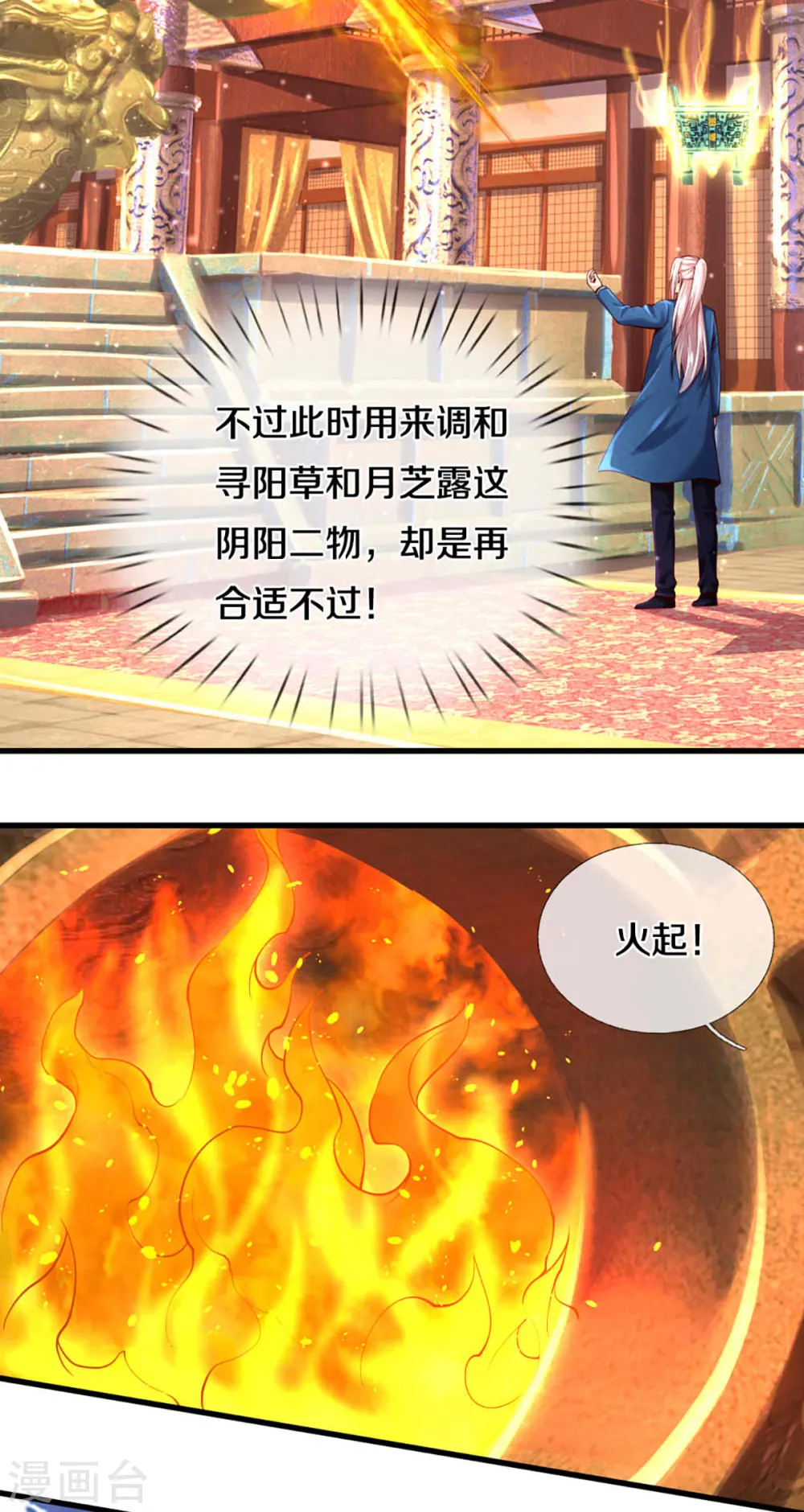第213话 丹火燃起，炼制丹药 第11页