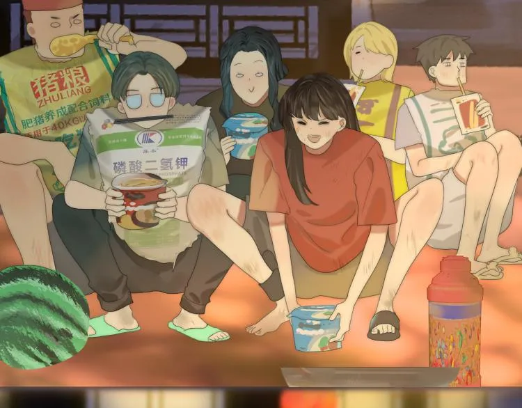 第37话夏天就是西瓜朋友和烟花 第137页