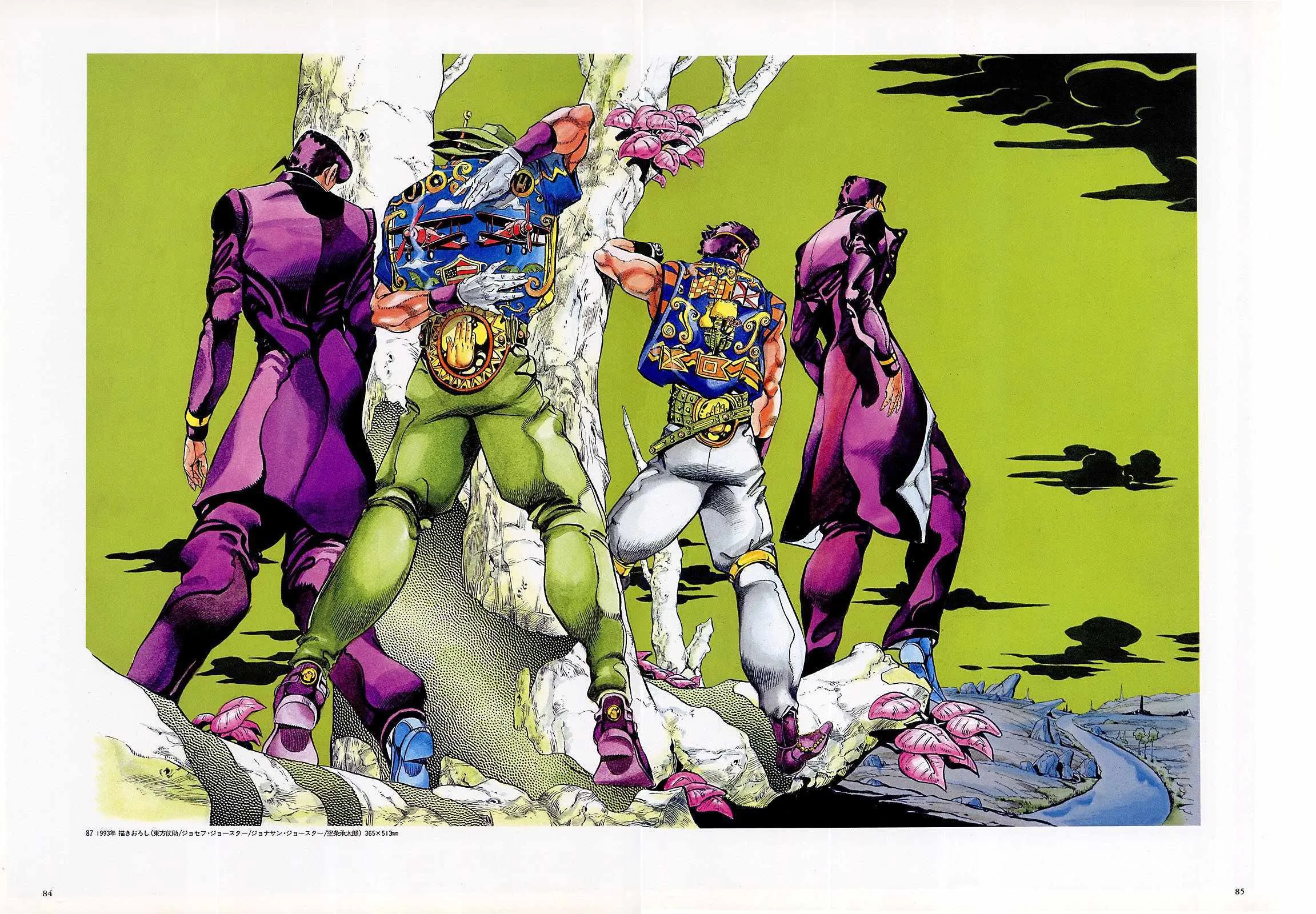 奇妙冒险第08部 画集 第67页