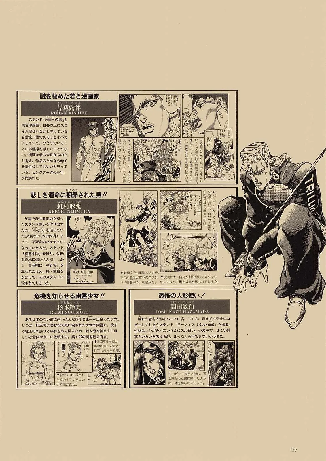 奇妙冒险第08部 画集 第118页