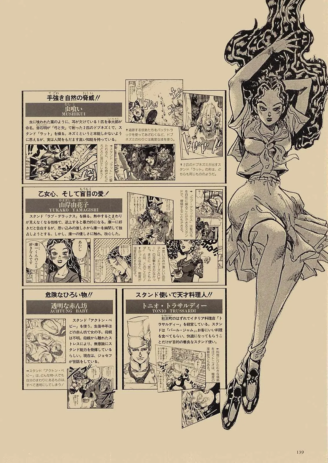 奇妙冒险第08部 画集 第120页