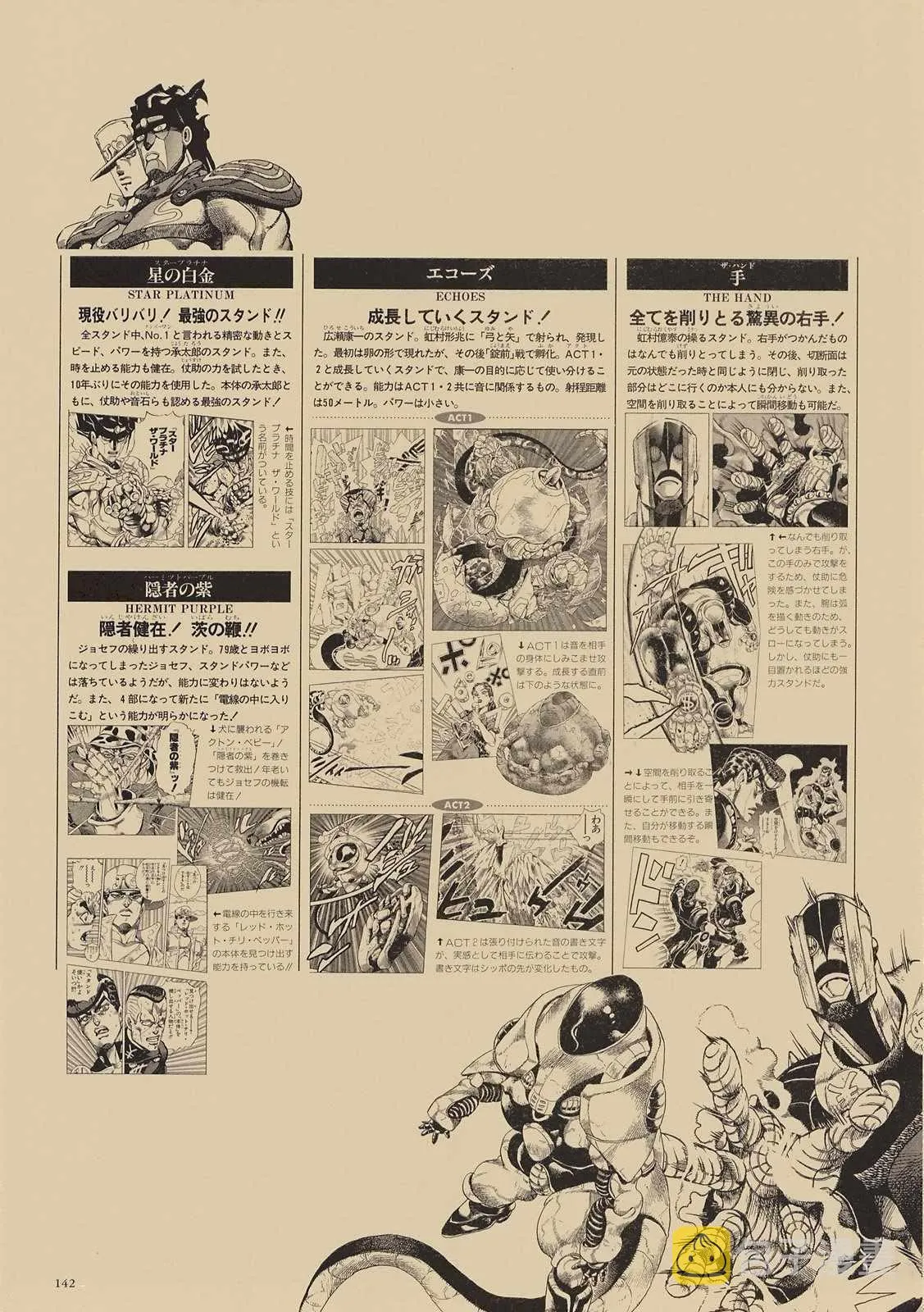 奇妙冒险第08部 画集 第123页