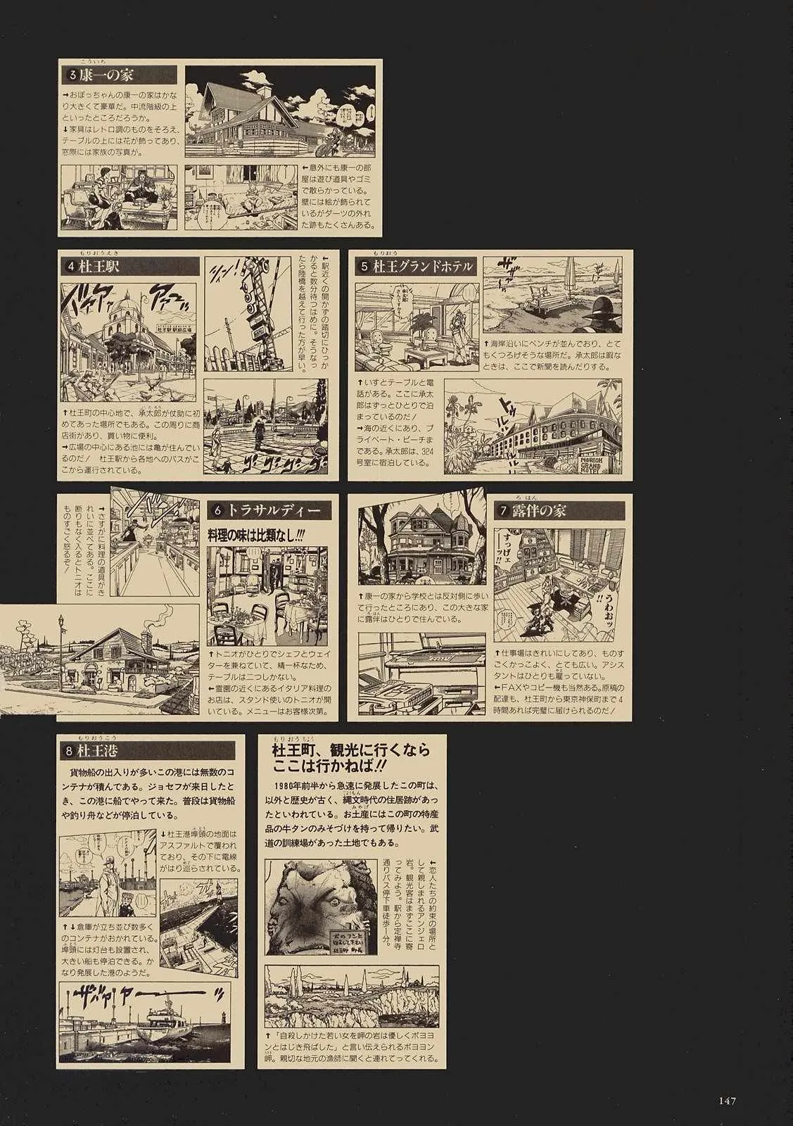 奇妙冒险第08部 画集 第128页
