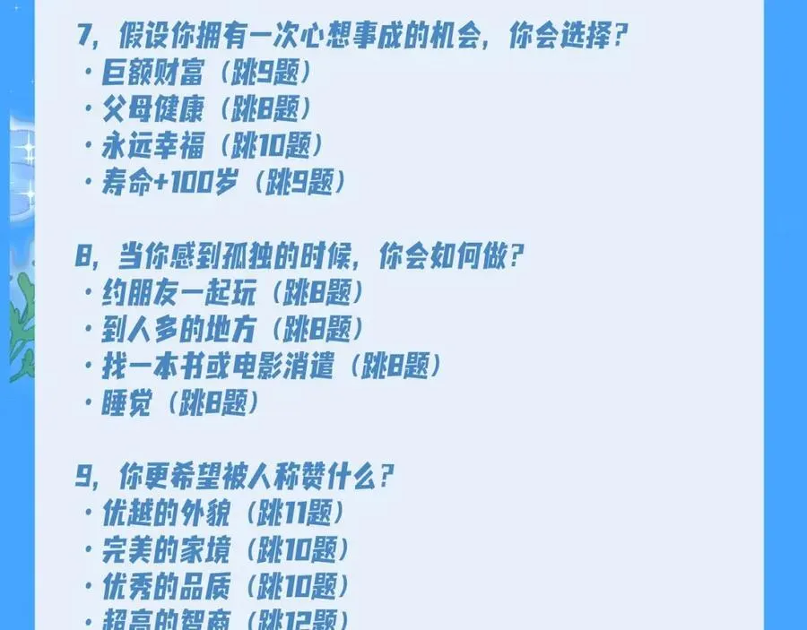 第18期 测试你会分化成谁Omega版（日更中） 第8页