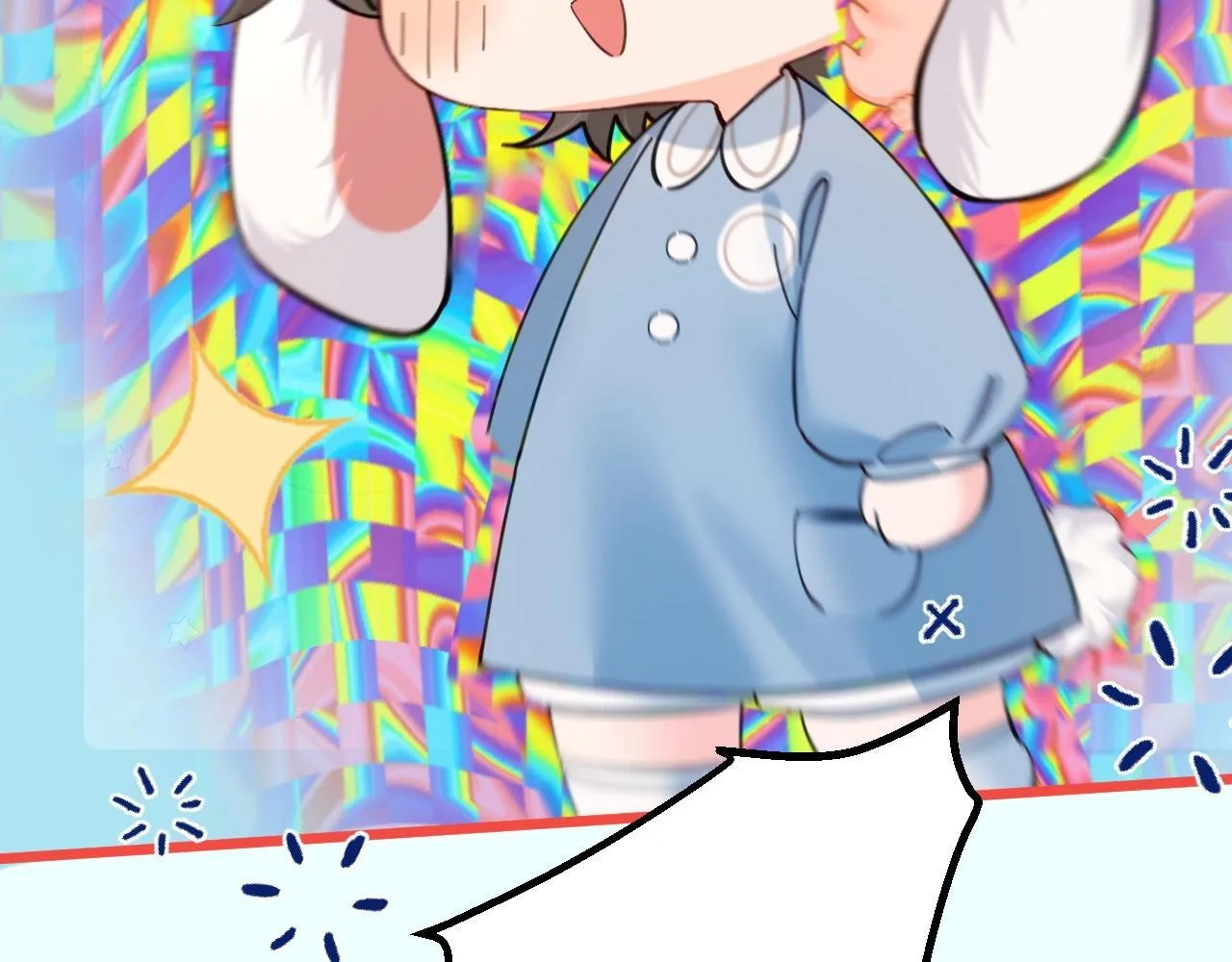 Q版小剧场幼儿园篇：红伞伞白杆杆躺板板 第23页