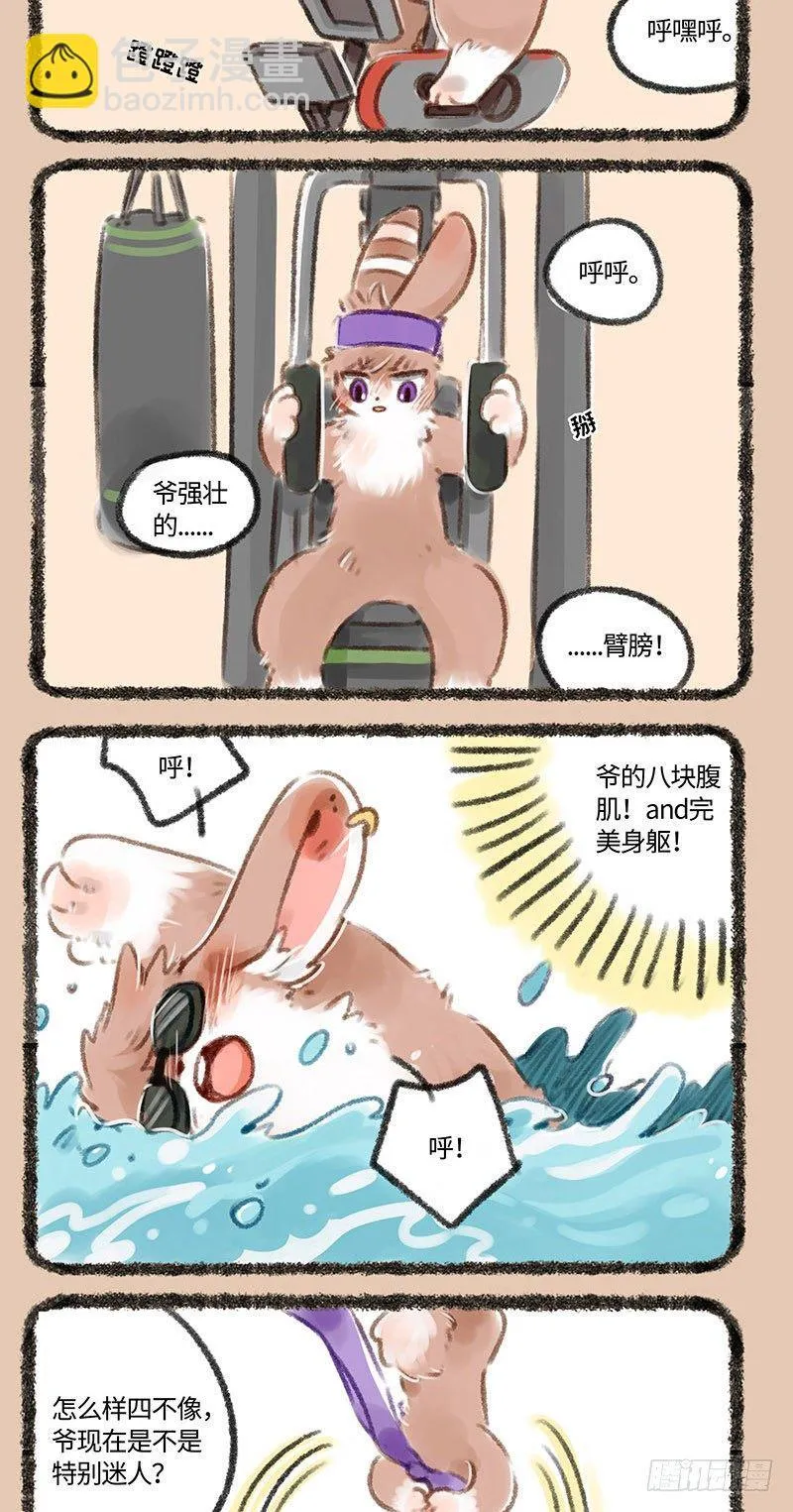 帅气兔兔，在线健身 第4页