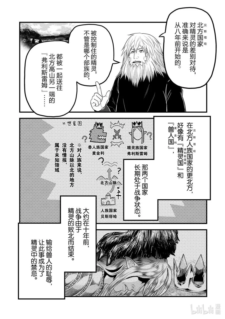 35 「兽人和精灵和经验值」 第8页