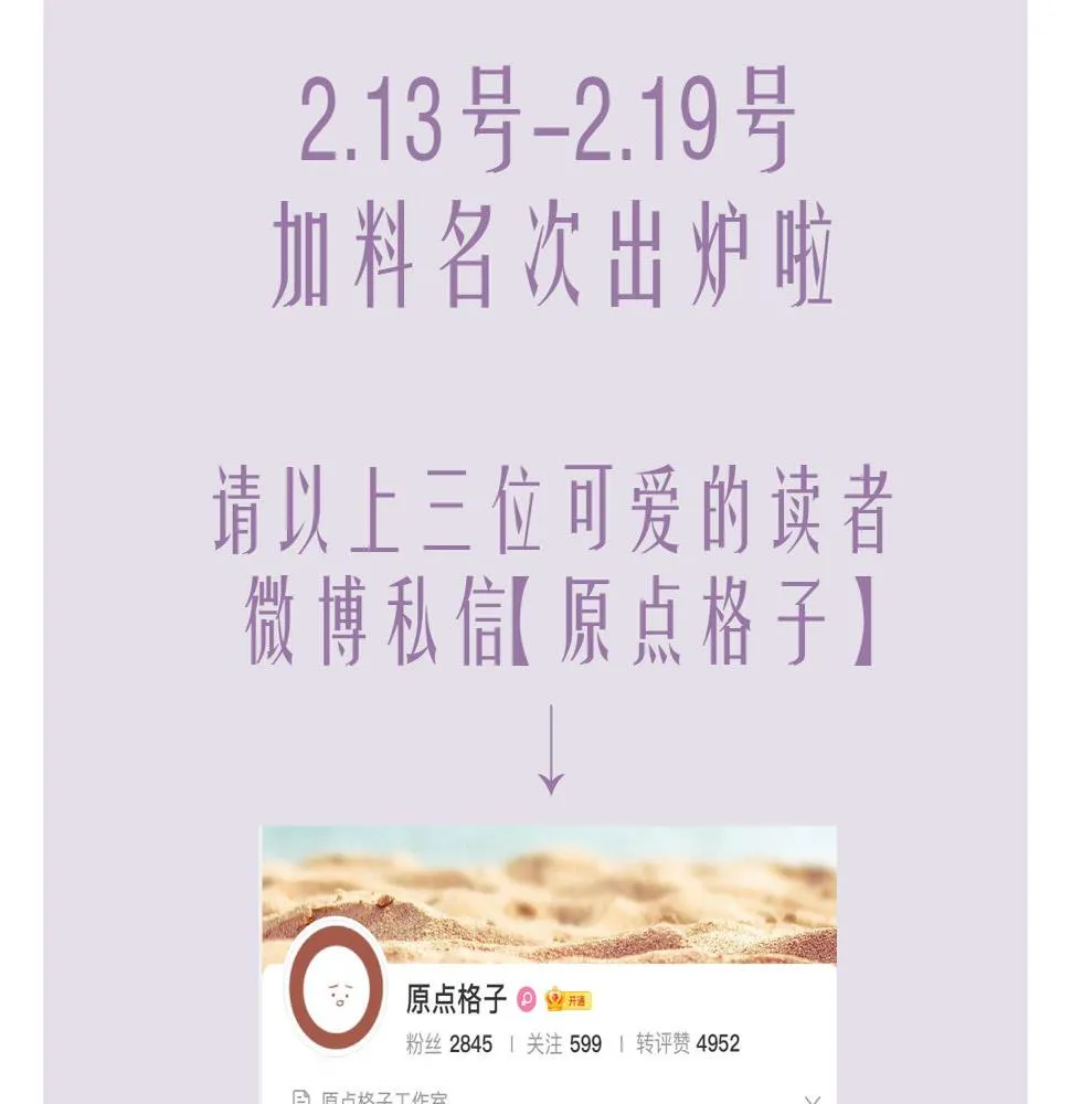 加料获奖名单公布 第2页