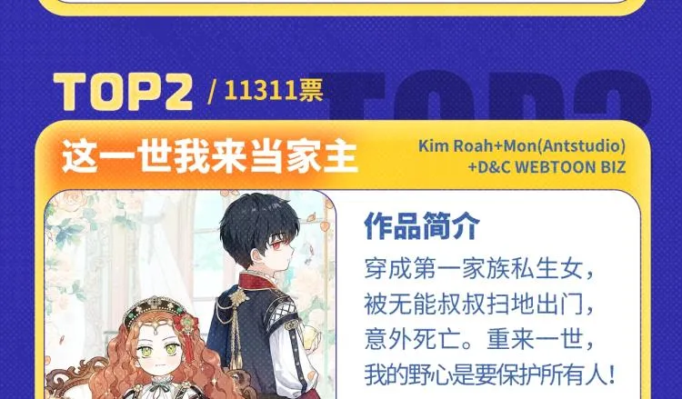 《超能立方》荣获本周月票TOP 第17页