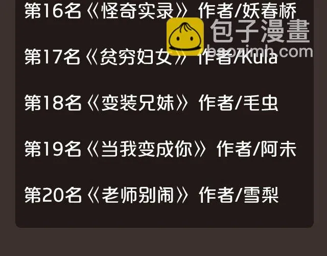 8月作品排行榜 第29页