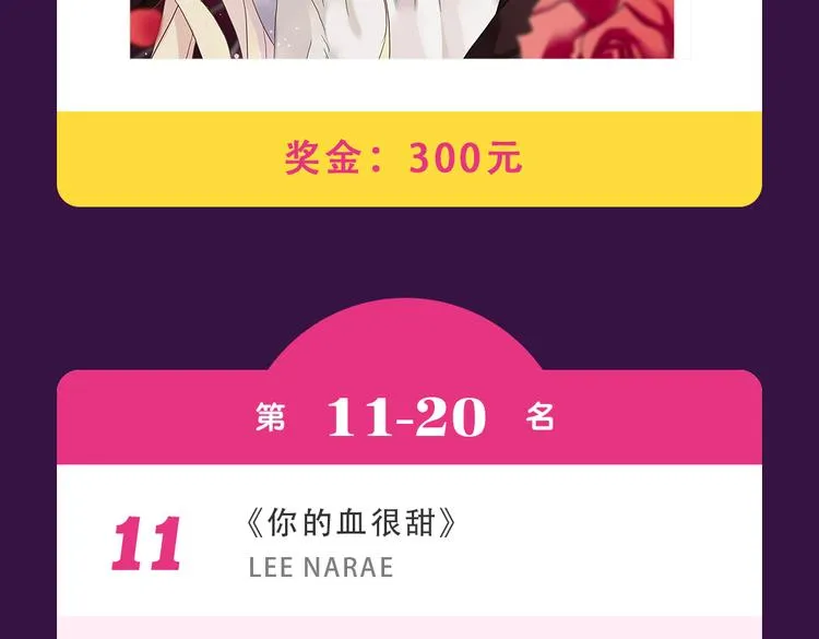 《甜美的咬痕》蝉联冠军 第24页