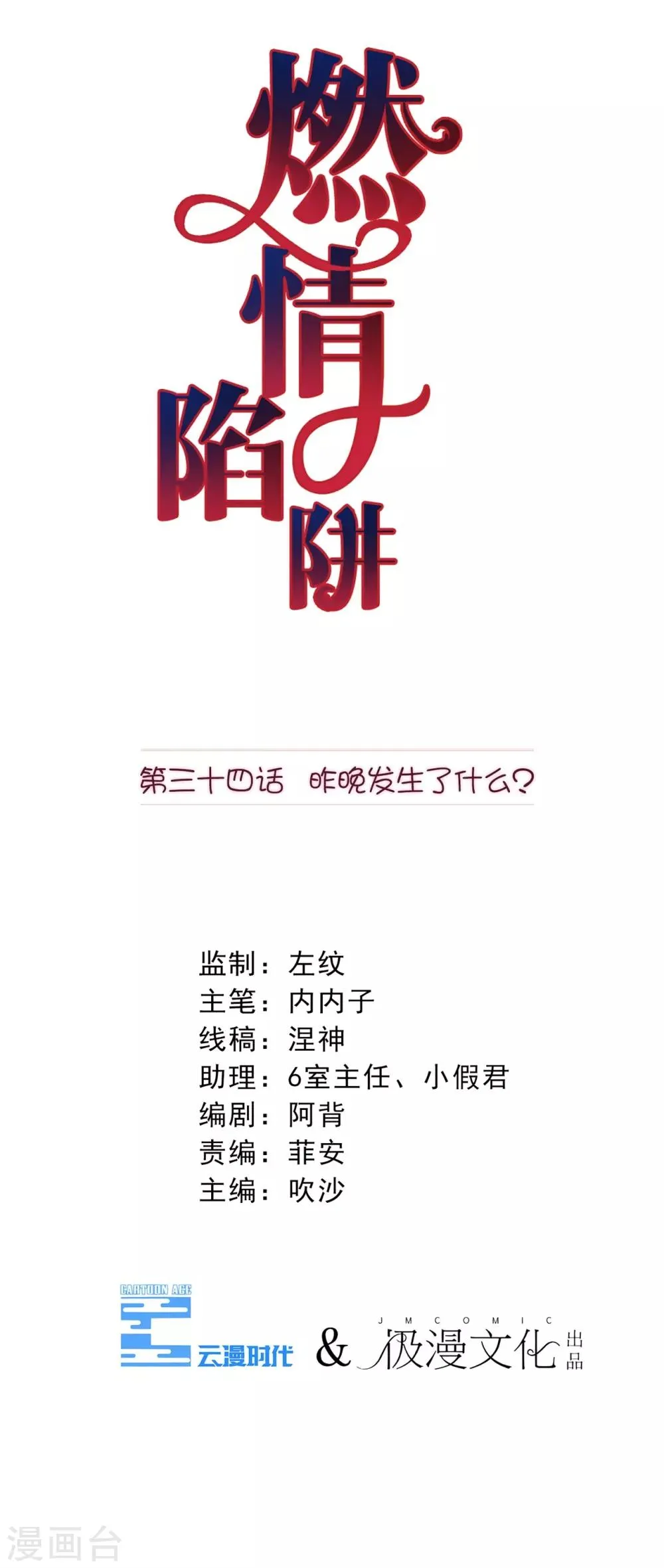 第34话 昨晚发生了什么？ 第1页