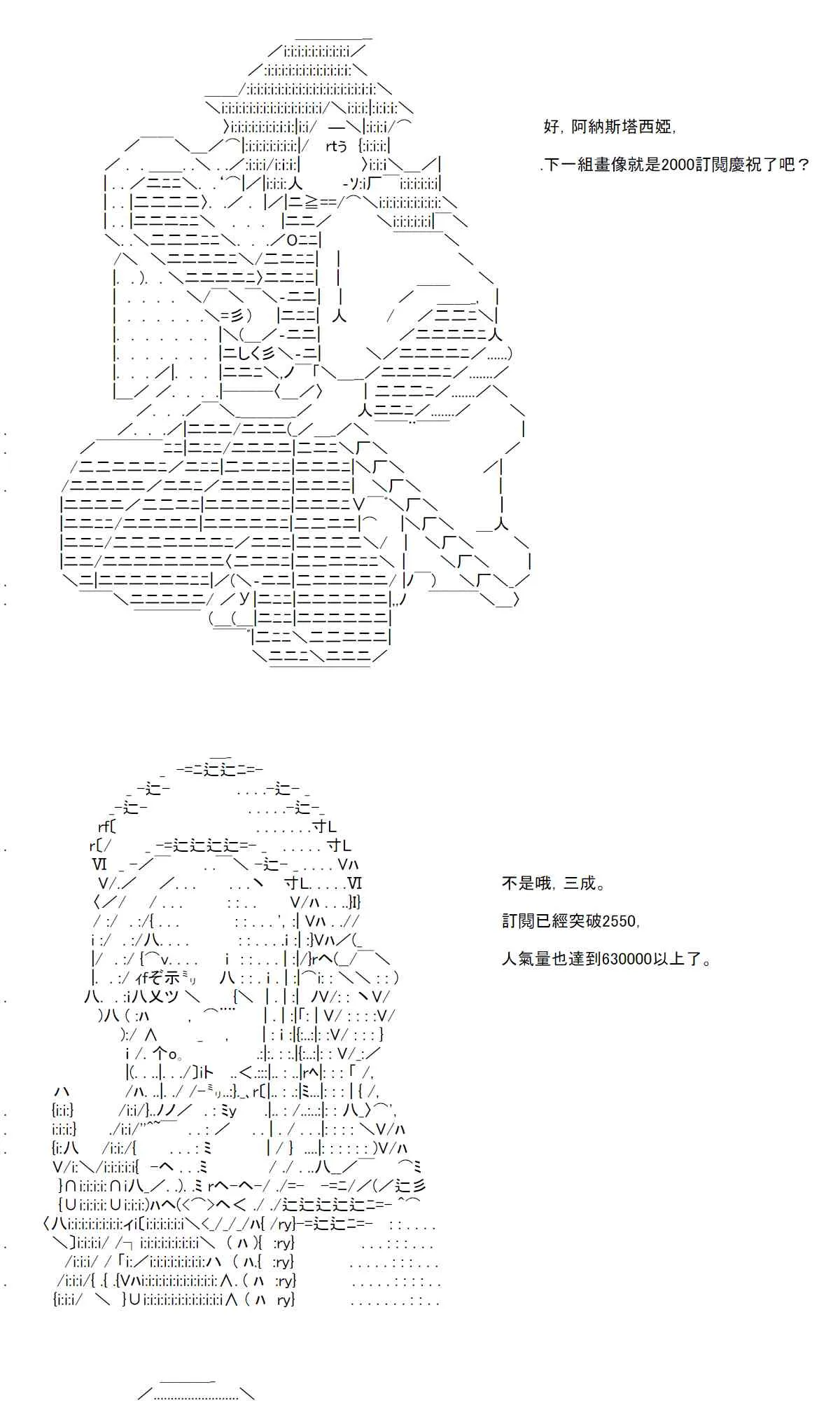 订阅破两千庆贺回 第1页