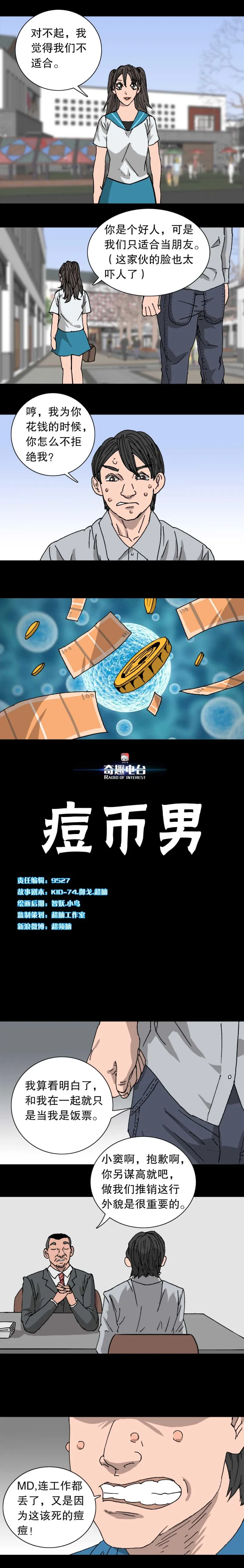 第33话 痘币男 第1页