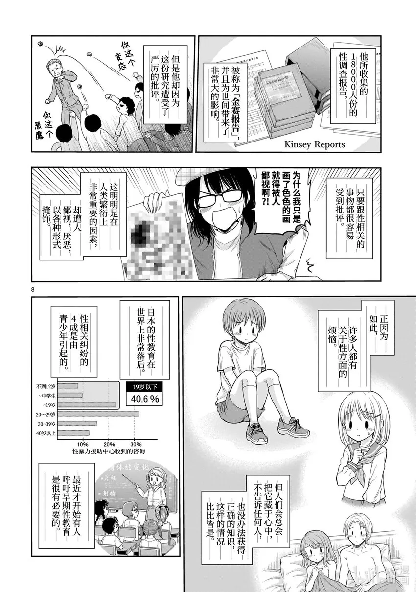 70 理科生坠入情网，故尝试学习性知识 第8页
