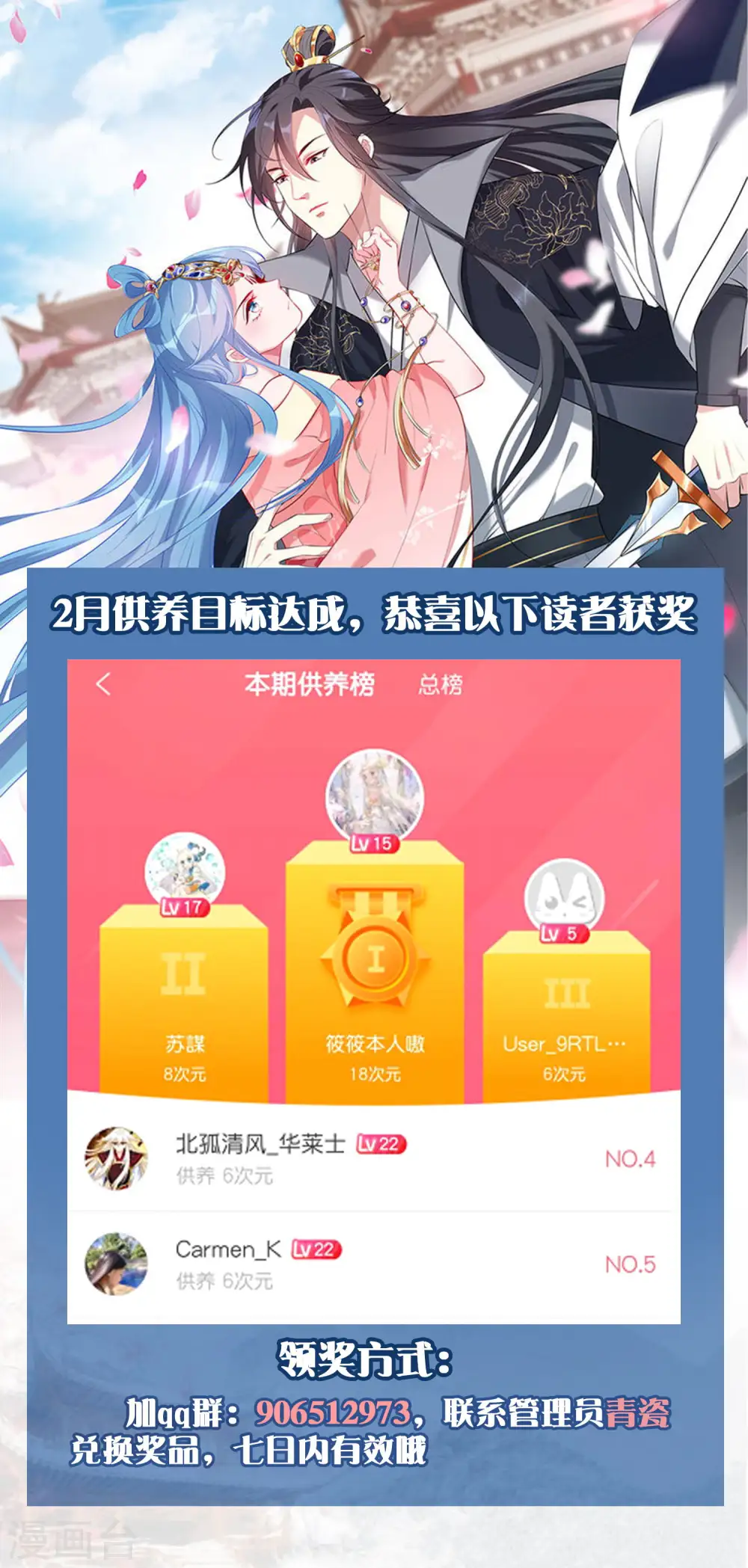 二月供养获奖名单 第1页