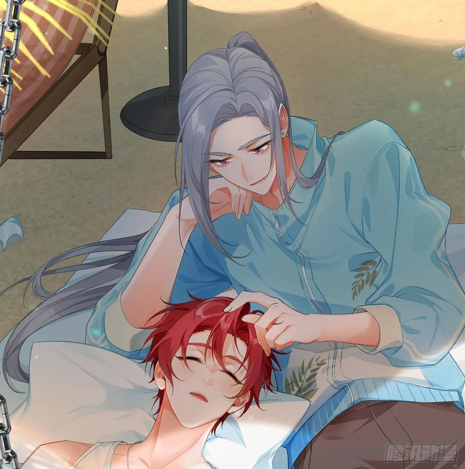 夏日特别篇：闭眼待吻 第1页