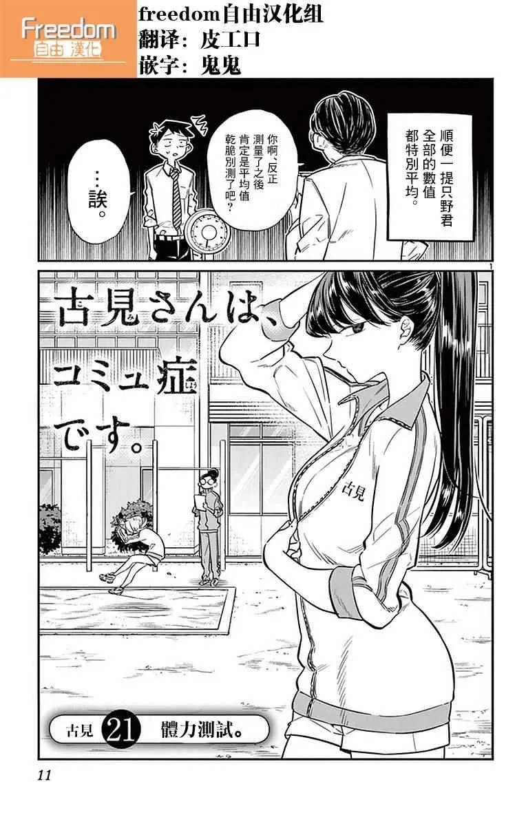 第21话 体力测试 第1页