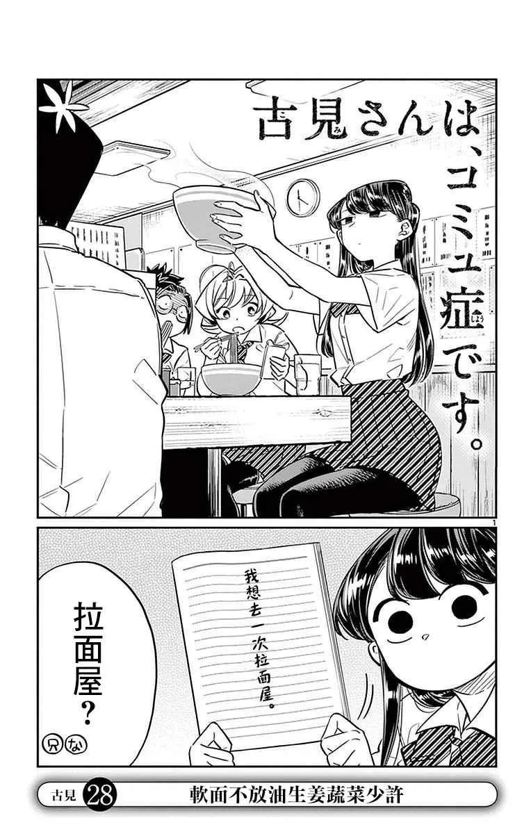第28话 软面不放油生姜蔬菜少许 第1页