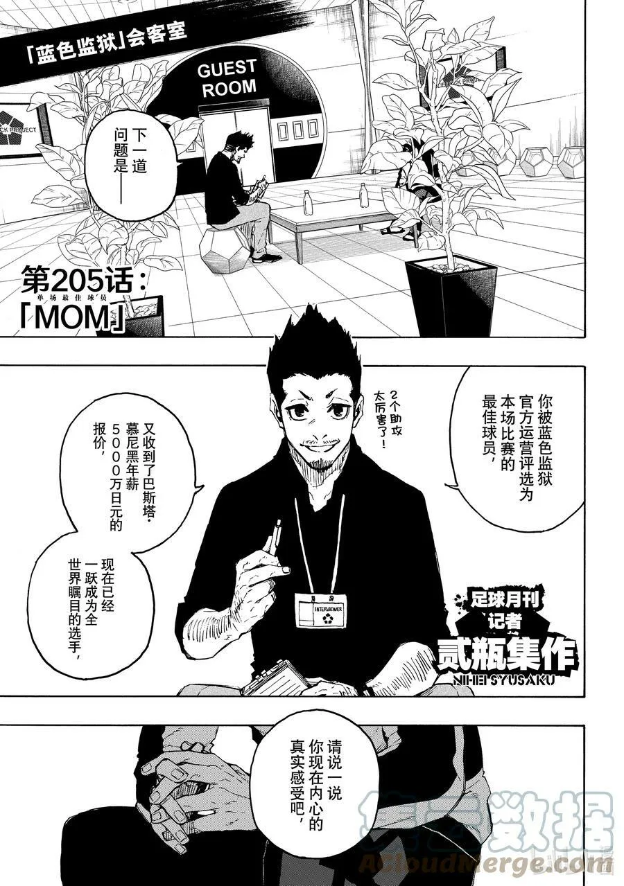 205 「MOM」(单场最佳球员) 第1页