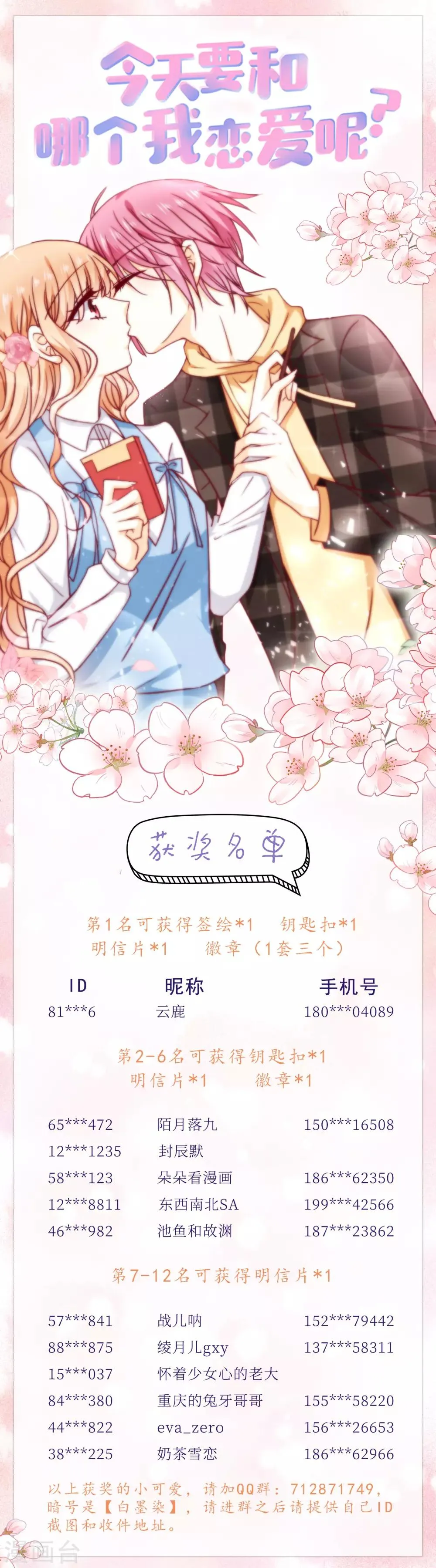 获奖名单 第1页