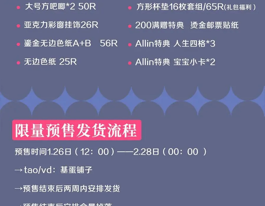 奥格斯的法则六周年纪念周边 第22页