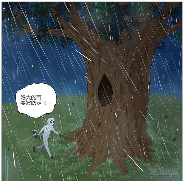 暴雨中的树洞 第1页
