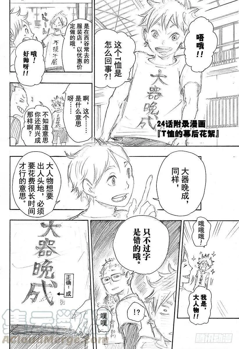 （番外篇）：番外2 24话特别附录漫画『T恤的幕后花絮 第1页