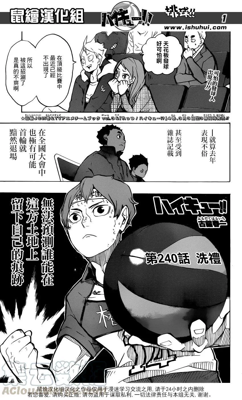 第240话 洗礼 第1页