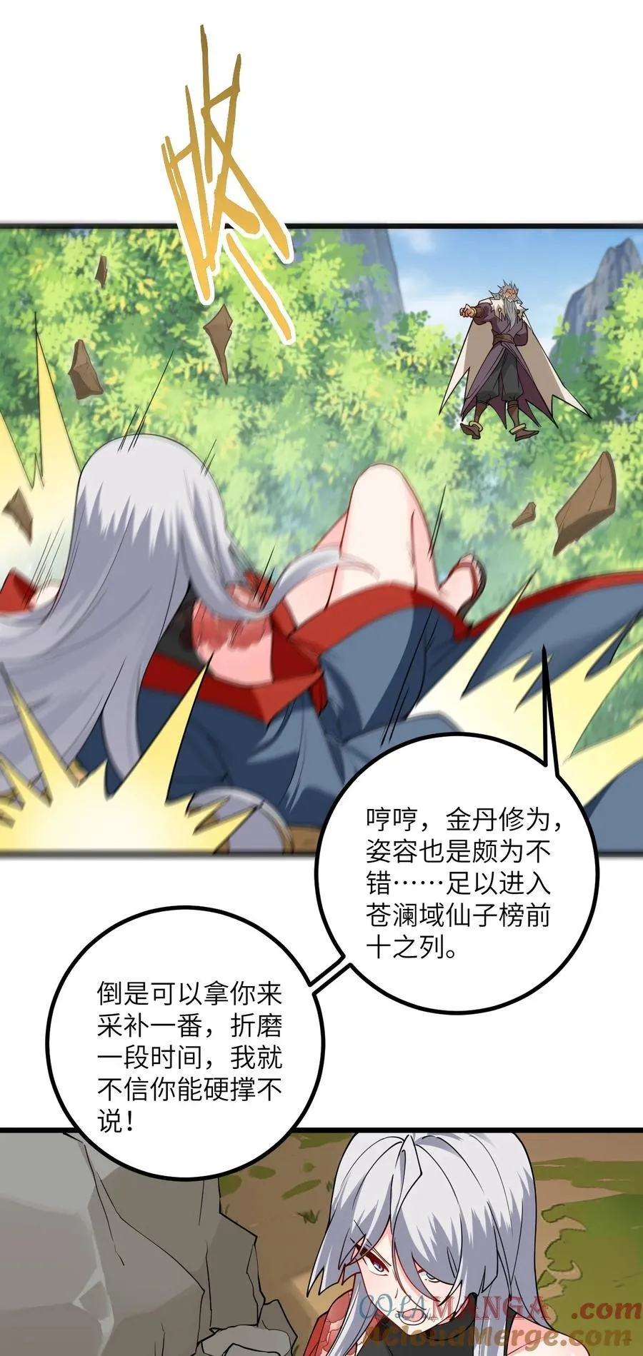 101 老祖被当成棍球打 第11页