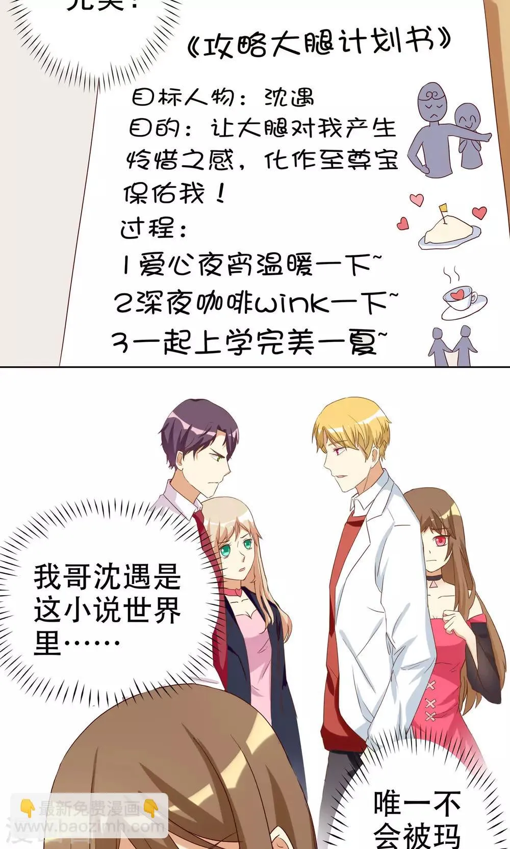 第4话 恶毒女配的大腿攻略 第3页