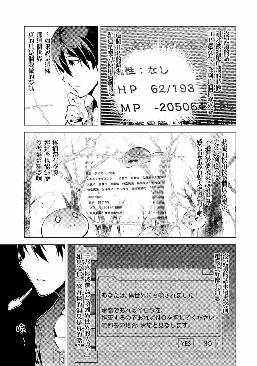 第1话 被送往异世界、与史莱姆的初次邂逅 第35页