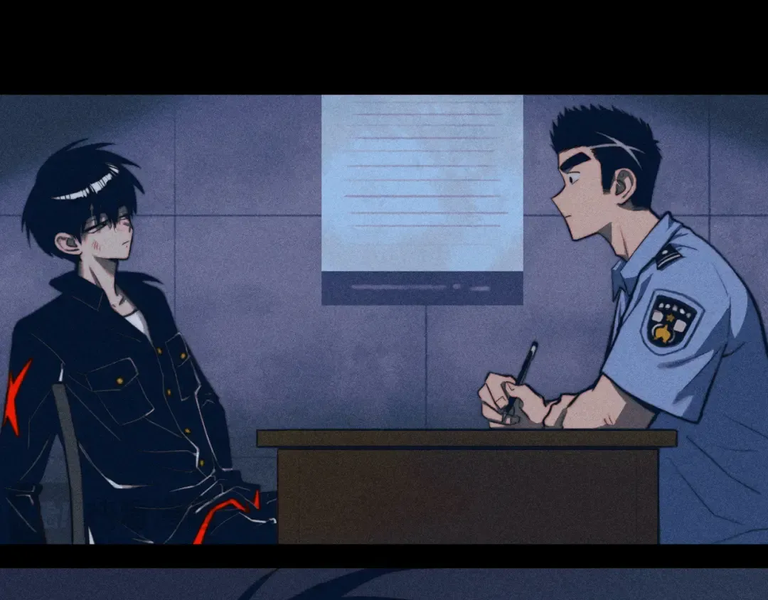 第96话 粗眉毛的警察局相遇 第13页