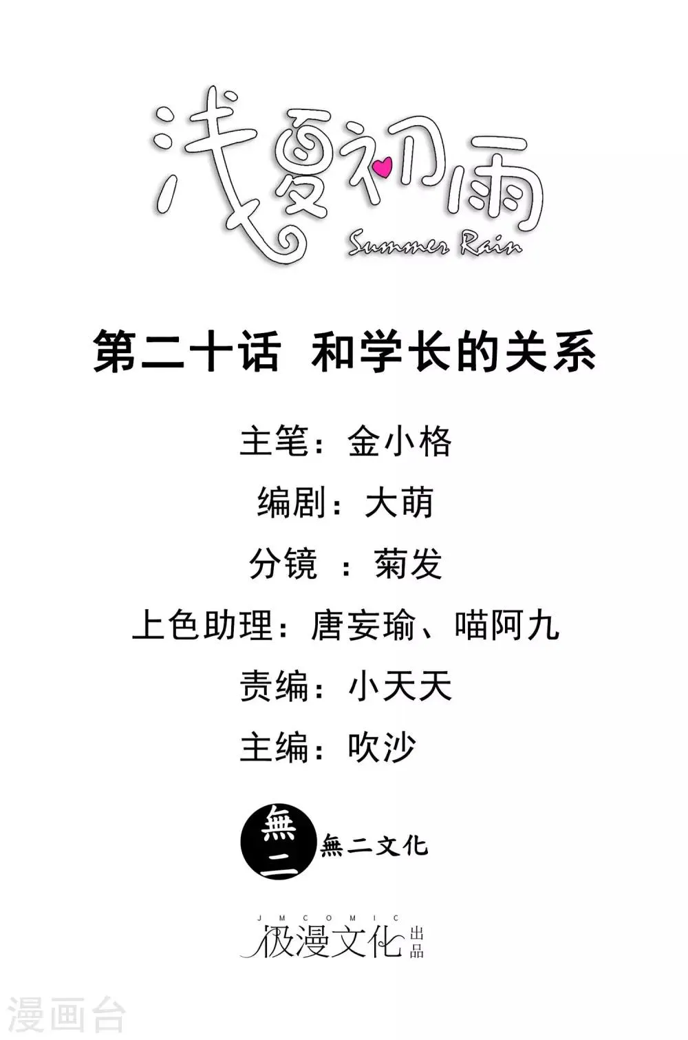 第20话 和学长的关系 第1页