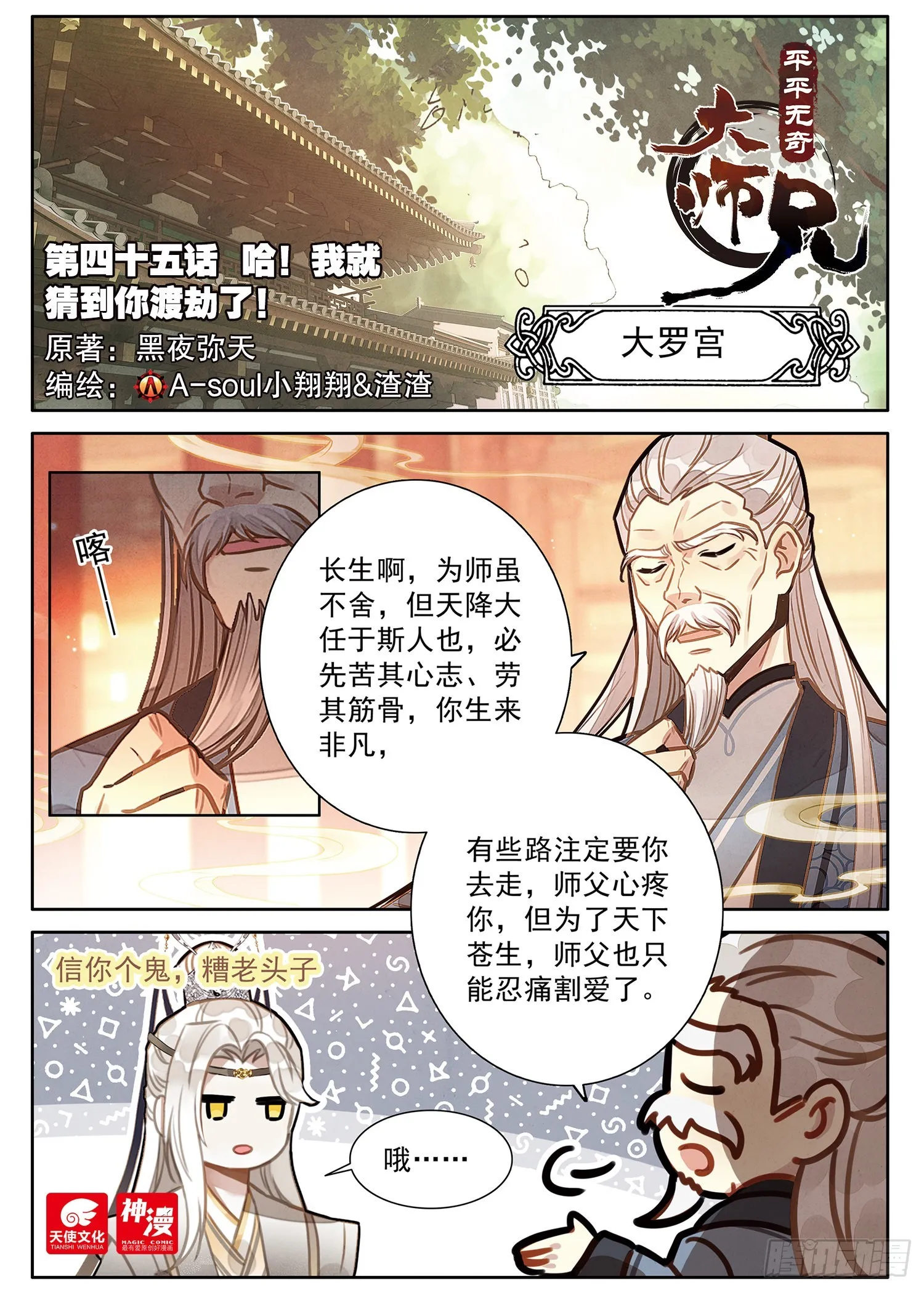45 哈！我就猜到你渡劫了！ 第1页